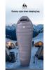 90% Duck Down Mummy Sleeping Bag: Thickened, Portable for Outdoor Camping