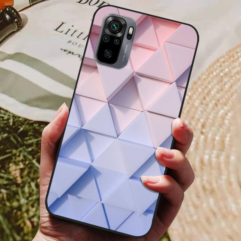 For Xiaomi Redmi Note 10 Case 4G 5G Cover For Redmi Note 10 Pro Global Phone Back Cover for Redmi Note10 Pro 10S Bumper Funda