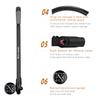 WEST BIKING Portable High-pressure 300psi Bike Air Pump with Gauge for Fork & Rear Suspension Shock Absorber Mountain Bicycle
