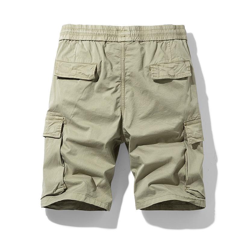 BAPAI 2022 Men's Summer Loose Overalls Casual Slim Gym Sports Pants Fashion Breathable Beach PantsOutdoor Breathable Cargo Short