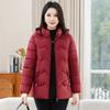 Grandma winter thickened cotton-padded clothes new mother casual coat the elderly women warm cotton-padded clothes old lady cotton-padded jacket