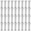 100Pcs Furniture Connecting Bolts M6 Combination Wood Machine Screws Cabinet Panel Connector Binding Screws for Furniture