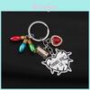 Stranger Things Keychain Heart Light With Magnet Tape Friendship Gift For Teens