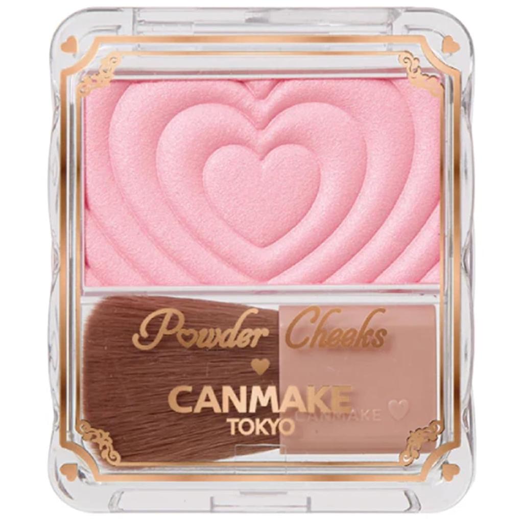 Canmake Powder Cheeks P02 Little Shy Pink 1.8g Cheek Transparency Clear Glow