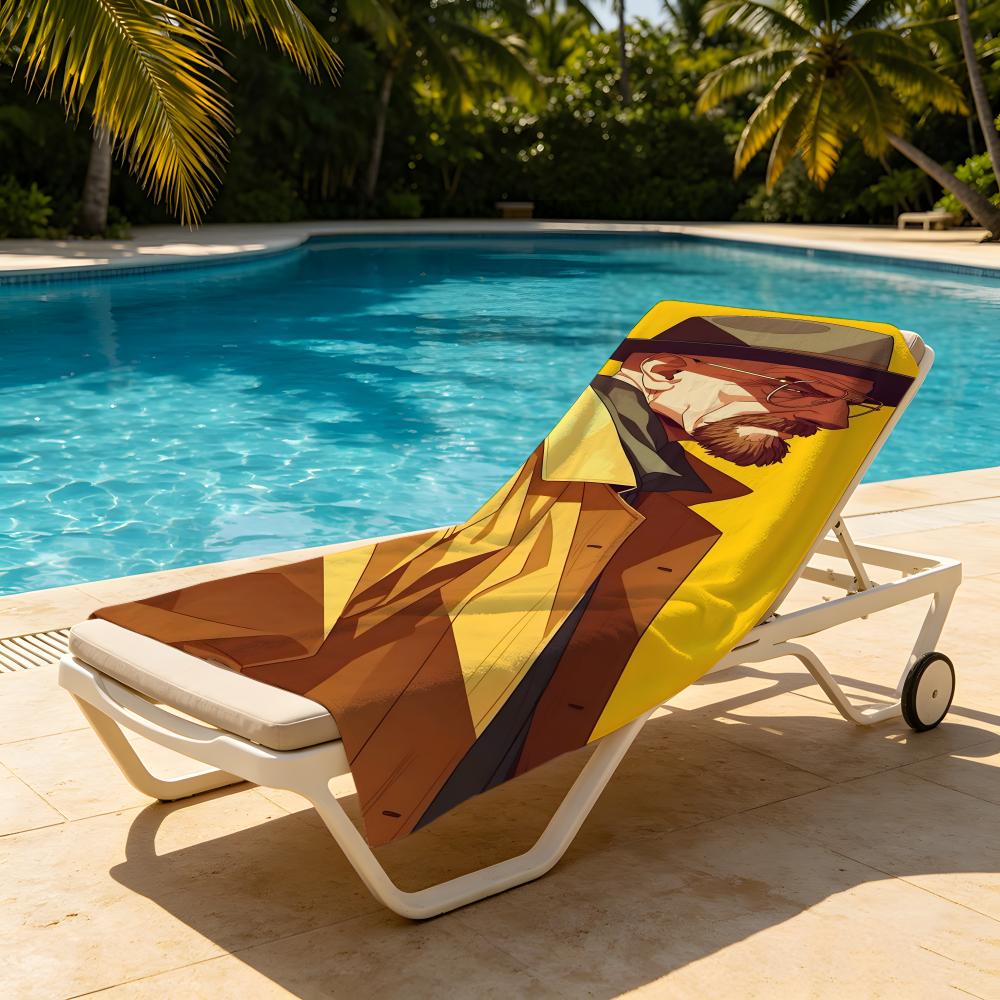 Drama B-Breaking B-Bad Towel Beach Blanket Towel For Travel Gym Shower Luxury Lightweight Camping Pool Hot