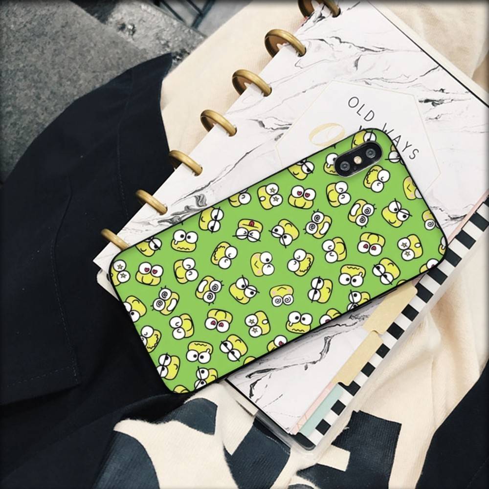 Cute Cartoon K-Keroppis For Iphone 17 16 15 14 11 12 13 Pro Max Plus Case Cute Art Phone Cover