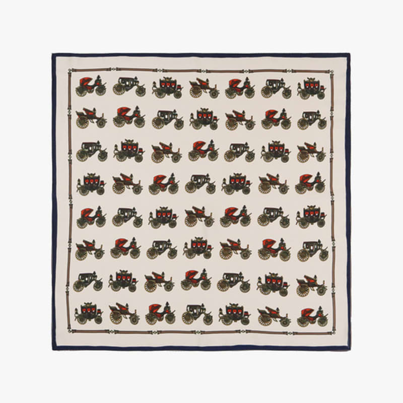 PINK PINEAPPLE COACH SCARF