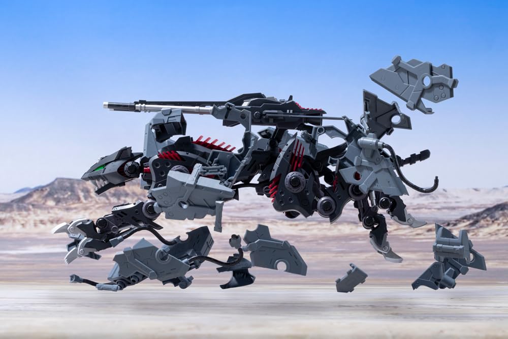 Kotobukiya HMM ZOIDS Lightning Saix Irvine Specification 2000 265mm In Scale Plastic Model Kit -Recolor- Approx. Length, 1/72