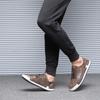 Mode Sneaker Herrenschuhe Marke Weiches Leder Herren Freizeitschuhe Männliches Schuhwerk