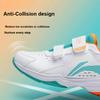 Li Ning All-Around King V Junior Durable Breathable Badminton Shoes Kids Shoes White Green AYTT010-1