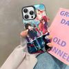 Lycoris Recoil Chisato Nishikigi Phone Case For IPhone 16 15 14 13 12 11 Pro Max X XR XSMAX 8 7 Plus Matte Shockproof Back Cover