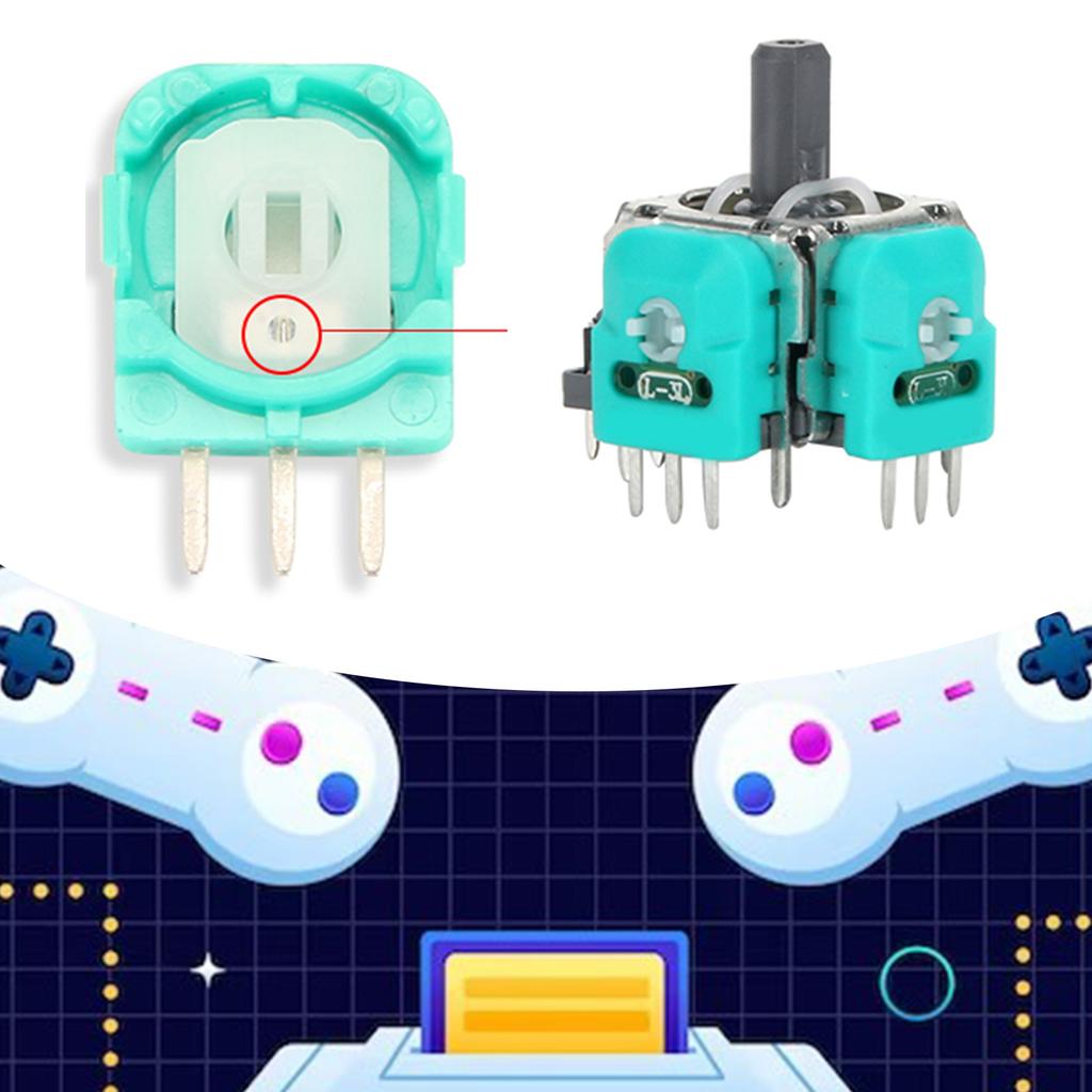 Gaming Accessories Hall Effect Module Replacement Joystick Potentiometer Sensors Module for Game Controller