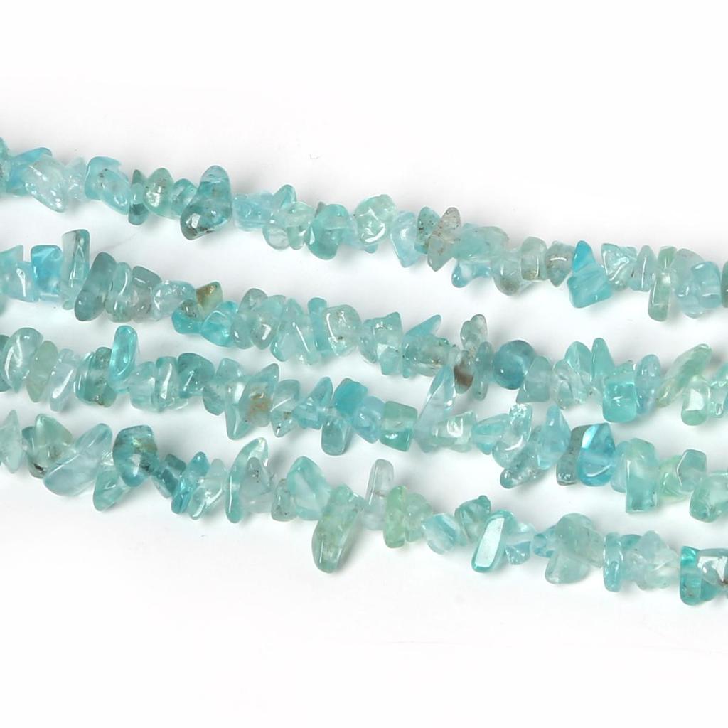 Cuentas de piedra Natural de 3-5mm, cuentas de cristal de ágata, Ojo de Tigre, cuentas de grava irregulares para pulsera DIY, fabricación de joyería, hebra 34