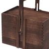 Handheld Wooden Container for Tea And Mooncakes, Ideal Home Living Room Or Office