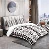 2/3Pcs Western Tribal Bull Skull Duvet Cover Set(1 Duvet Cover & 1/2 Pillowcase)Boho Geometric Bedding Set for Bedroom Decor