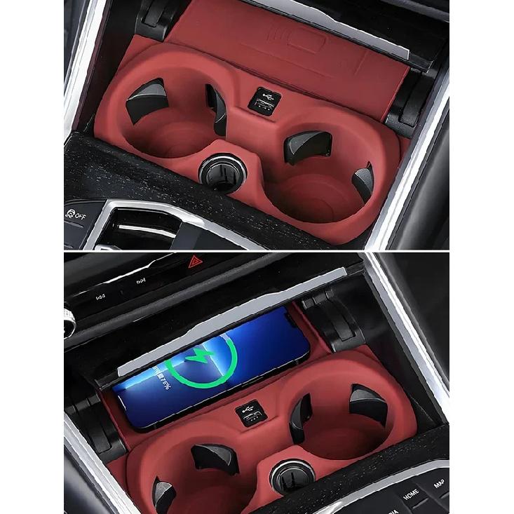 For BMW 3 Series I3 I4     2024 2025 G20 G26 Car Accessories Silicone Cup Holder Mat Cover Trim Tools Interior