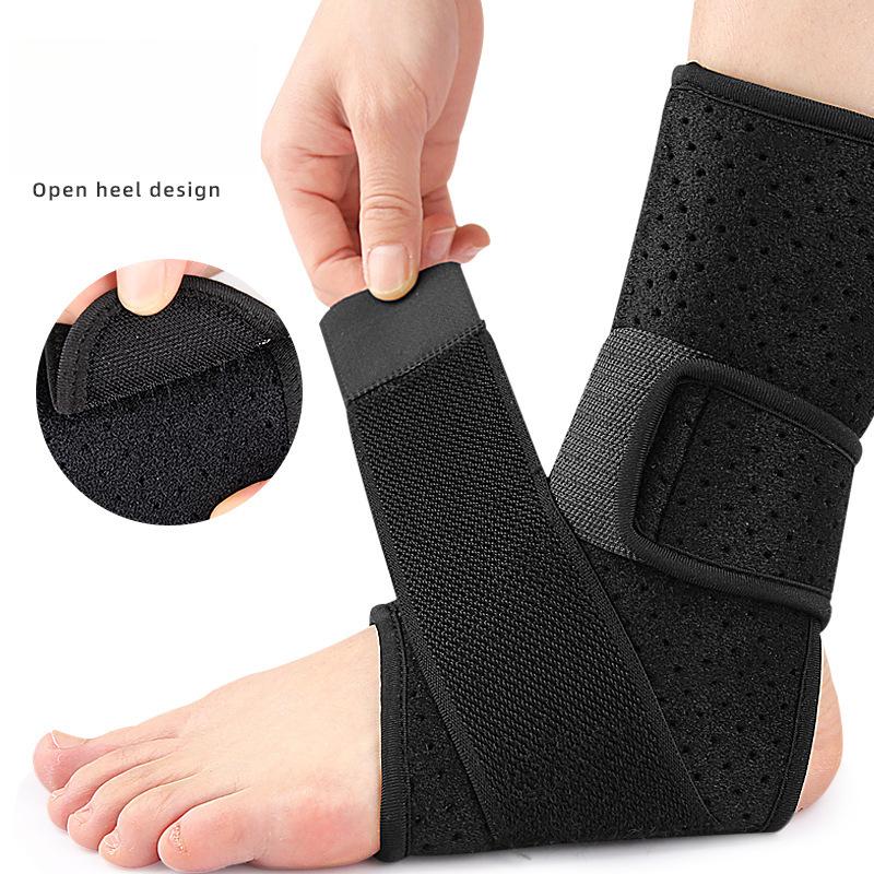 Outdoor Sports Ankle Protection Honeycomb Design Built-in Magnet Strap Double Pressurized Football Basketball Protective Gear