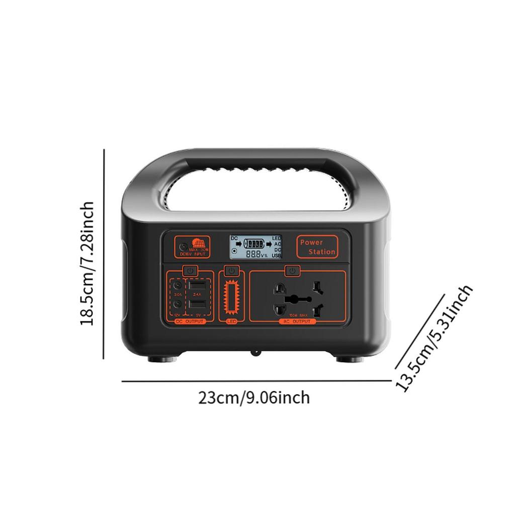 Outdoor Portable Power Bank for Hiking Blackout Home 100W 76.8WH