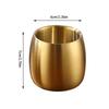 2pcs Stainless Steel Coffee Mugs Set Rusts Resistant Drinkwares Stackable Double Wall Cup for Camping and Outdoor Use