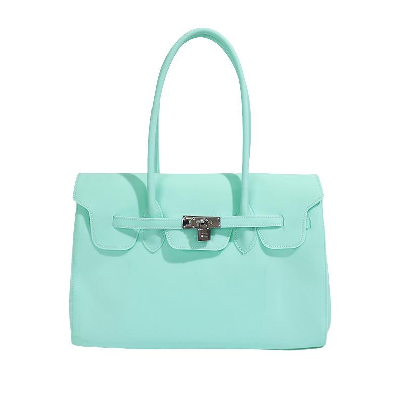 Borsa Jelly da Donna Trendy 2026: Borsa a busta grande capacità per il pendolarismo