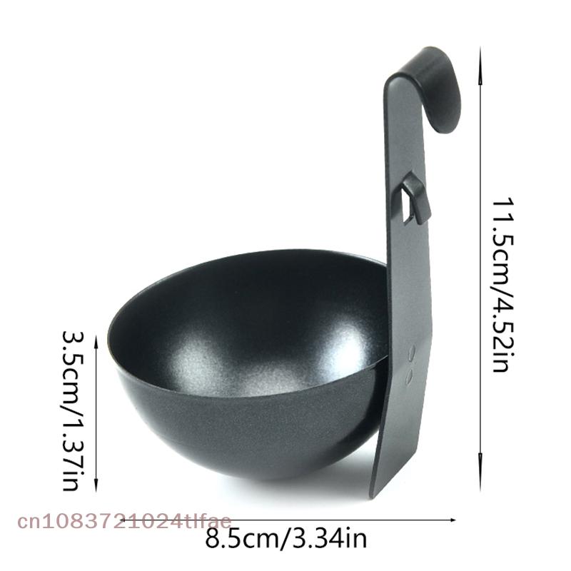 Kitchen Nonstick Egg Steamer Rack Egg Cooker Egg Molds Easy Use Poached Boiling Eggs Maker Spoon Boiled Holder