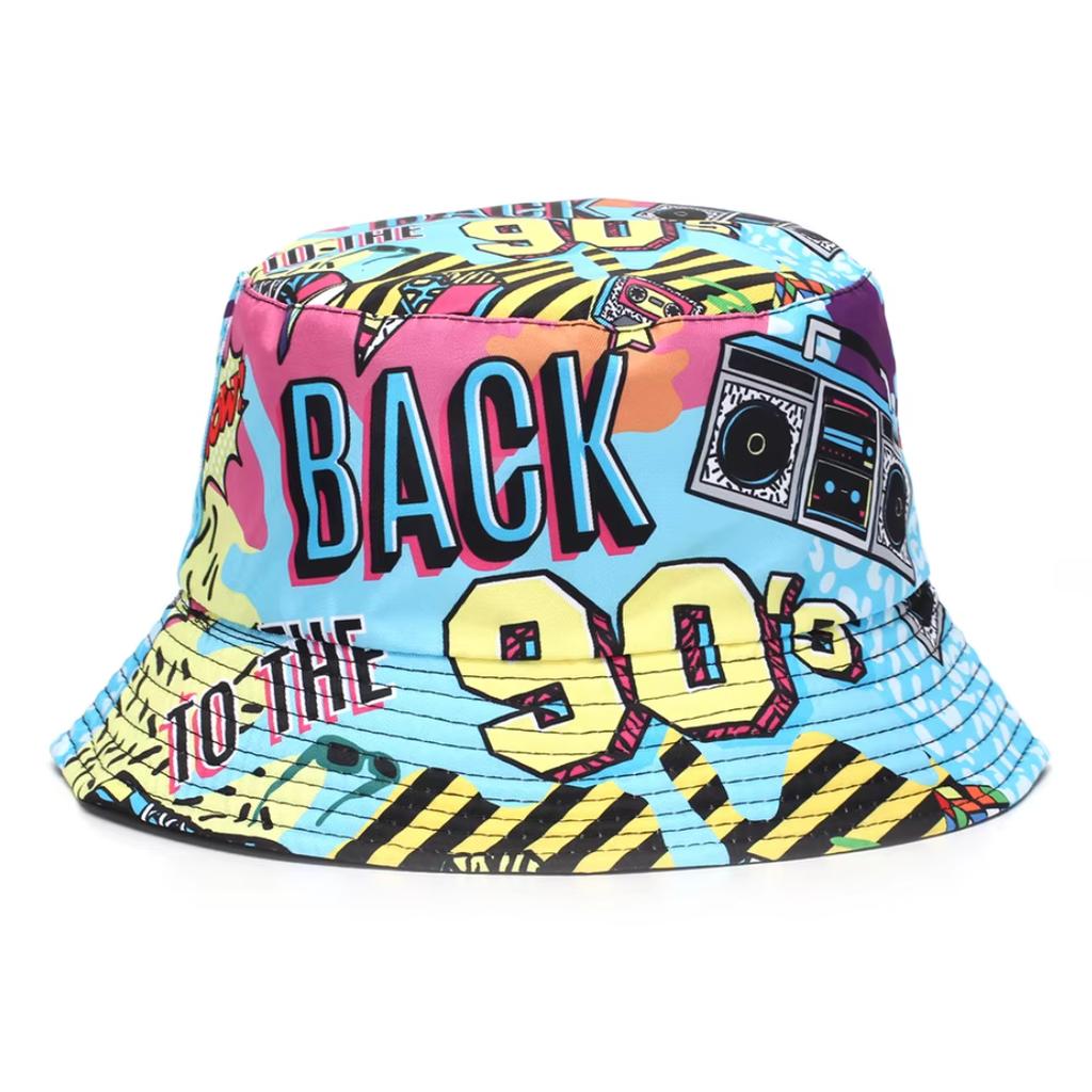 High Quality Waterproof Print Bucket Hats Quick-Drying All-Over Colorful Camouflage Summer Fur Gorras Sun 3D Embroidery Casual