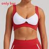 Youth Women Sports Bra With Seamless Design For Running And Yoga Fitness
