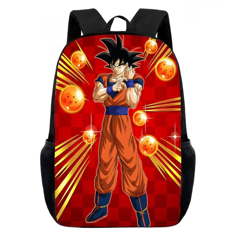 Dragon Ball Super Printed Kids School Backpack Elementary Students Lightweight Ergonomic Design