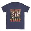 Unisexs Thalapathy Vijay T Shirts 100 Cotton Clothing Funny Short Sleeve Crew Neck Tee Shirt Party TShirt