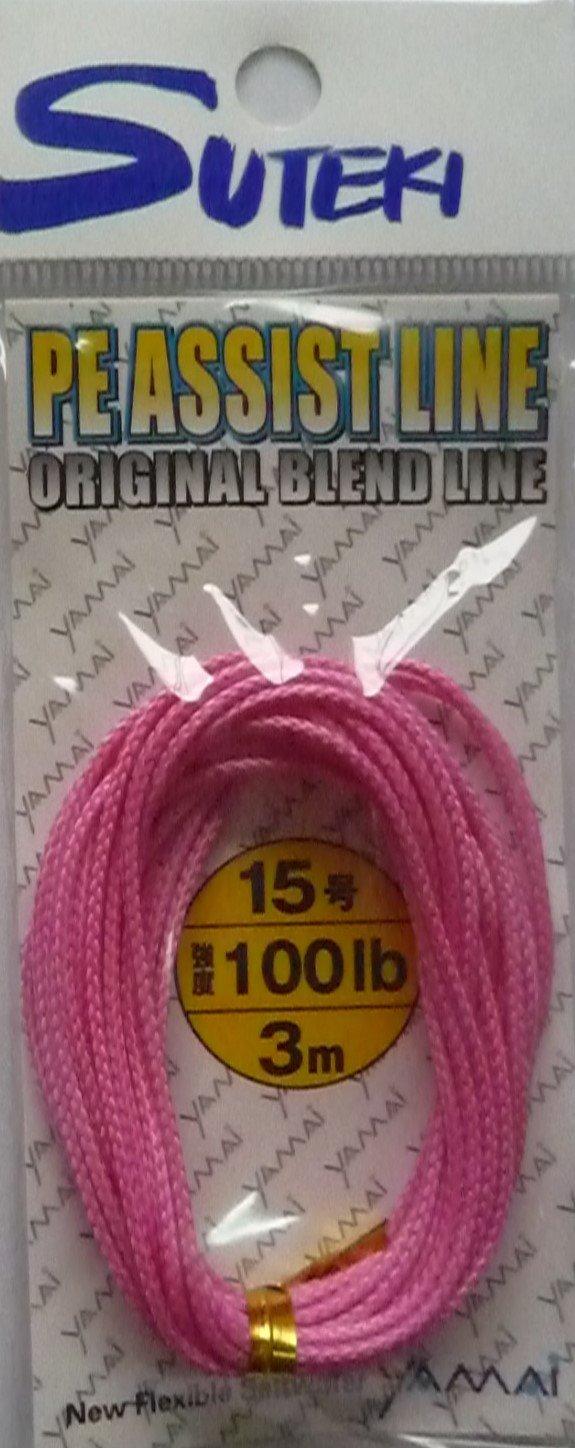 

Yamai PE assist line pink 100Lb LP-100