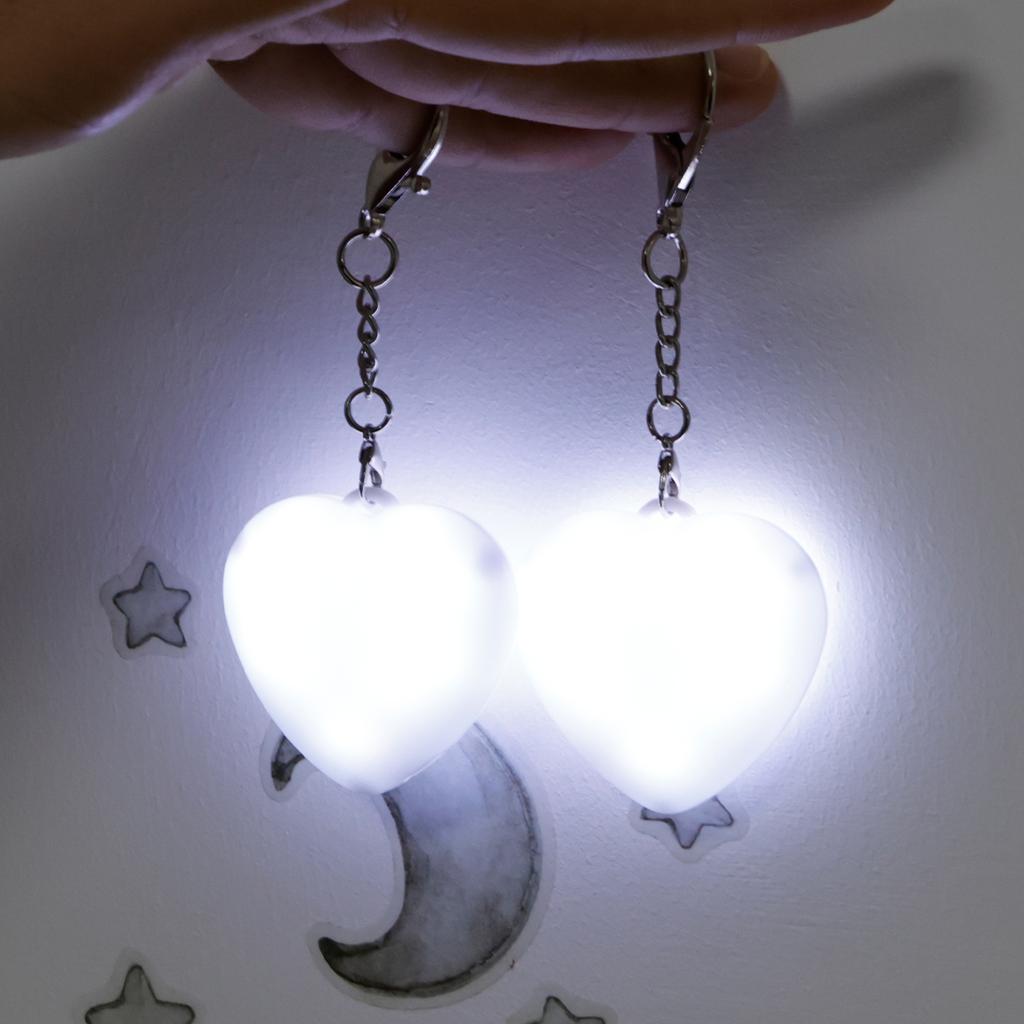 2PCS Purse Glow Heart Light LED Automatic Sensor Purse Light Touch Activated Handbag Light Handbag Night Light Handbag Lamp