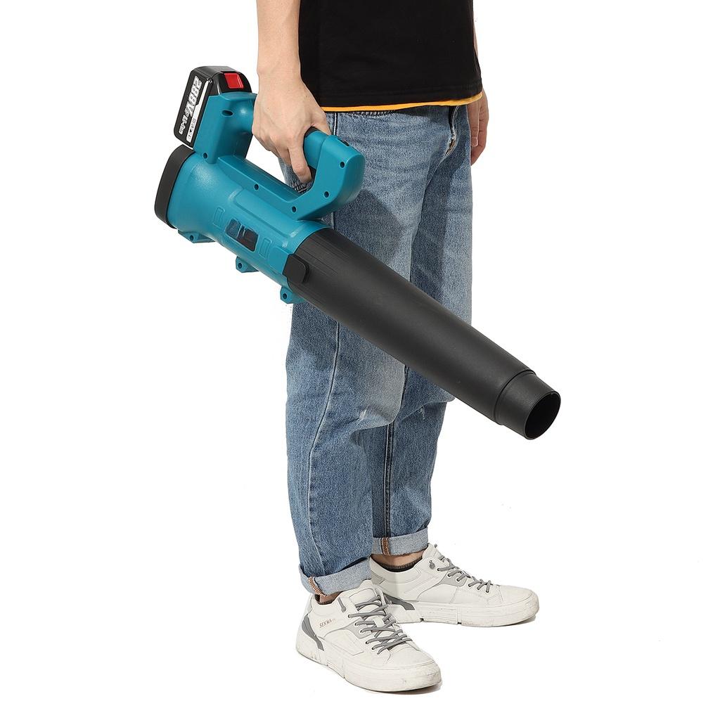 288VF 18000RPM Cordless Air Blower Electric Vacuum Cleaning Leaf Blower EU Plug Computer Dust Collector 66 x 13 x 34cm