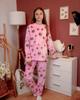 Cozy Girls’ Sleepwear – Soft Velsoft Fabric & Bright Prints, Winter 6079-035-2-1 HC