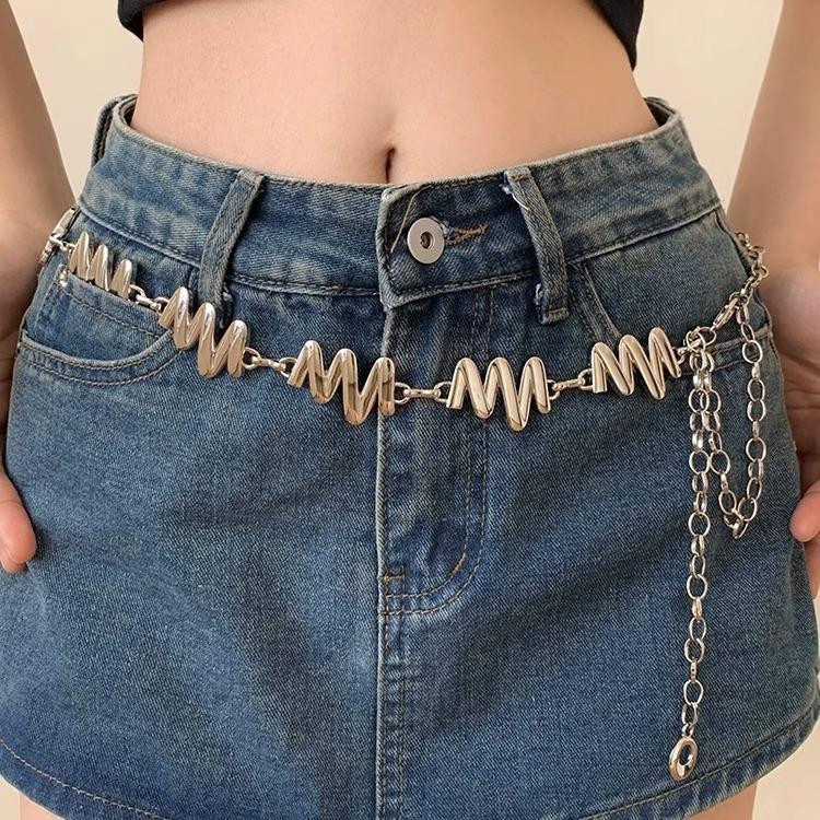 Summer Metal Waist Chain Women's Niche Design Bohemian Chain Ethnic Style Belt Accessory