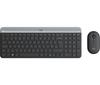 Logitech Mk470 Slim Combo Wireless Keyboard + Mouse, Us, Graphite