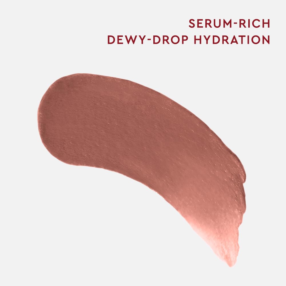 Kiro Fleur Serum Lip Balm - Rusty Rose, 2g | Hydrating Tinted Lip Balm with Hyaluronic Acid, Floral Oils & Shea Butter | Nourishing, Softening & De