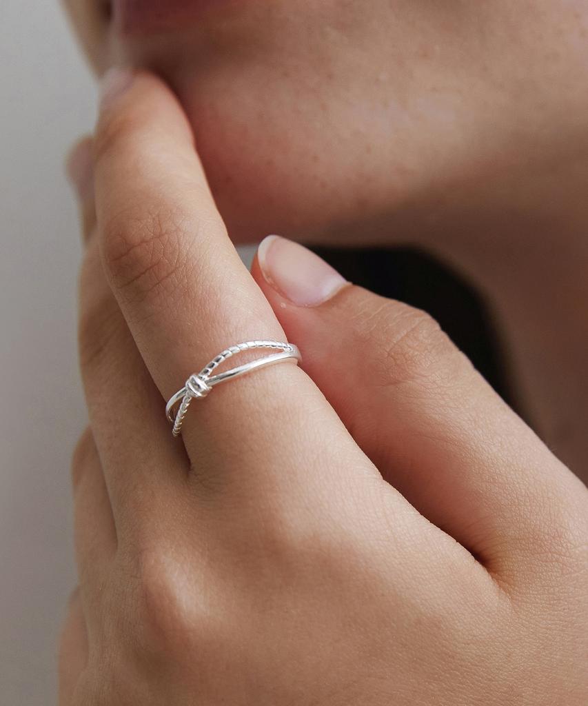 Tatiana (Silver 925) Eternal Loop Ring Cr1847