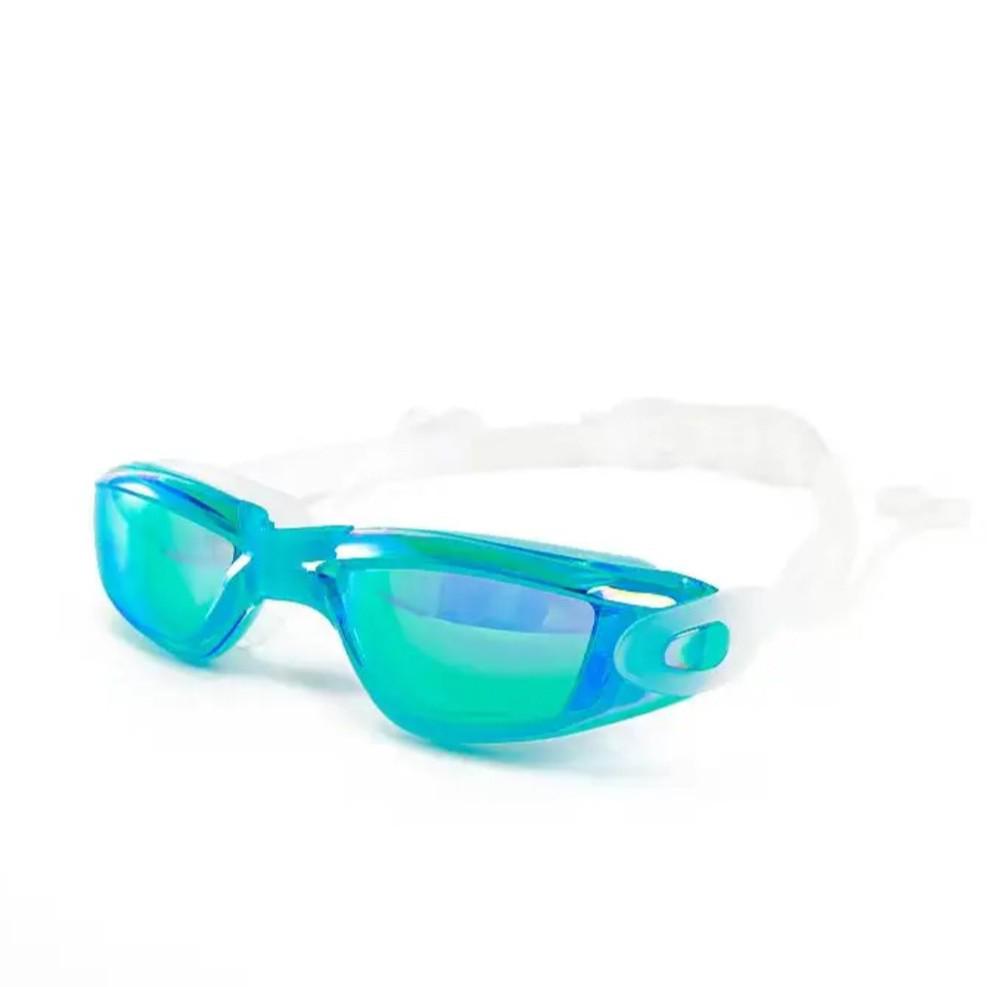 Anti-Fog Electroplated Silicone Racing Goggles for Men & Women