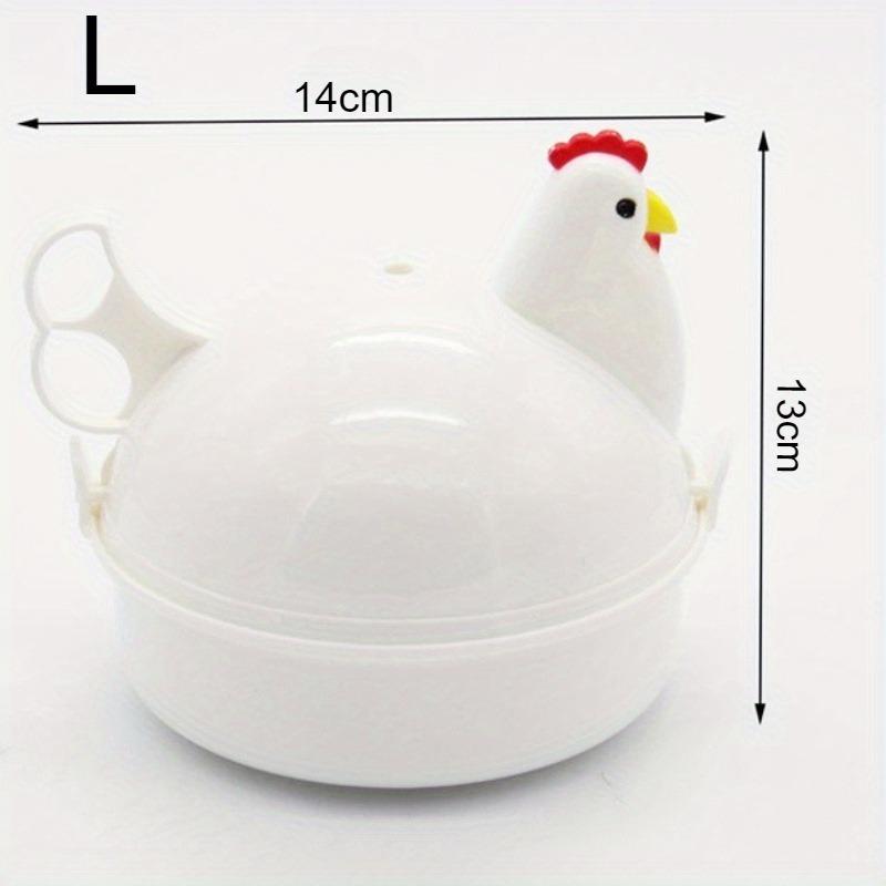 Lovely Chicken Shaped Egg Boiler Steamer 4 Eggs 1Egg Microwave Egg Cooker Cooking Tool Kitchen Accessories