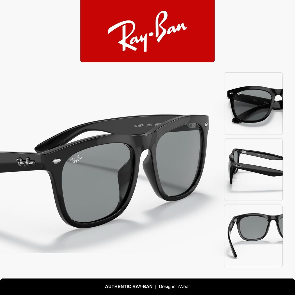 sunglasses 0RB4260D BLACK Japan size 57 Asian Ray-Ban (Black), (FREE size), 601/1 fit.