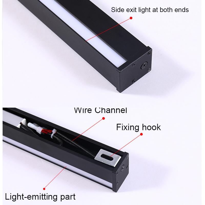 Modern Interior Wall Light Long Strip Bedside Lamp Living Room Bedroom Study Aisle Staircase Minimalist Creative  LED Wall Lamps