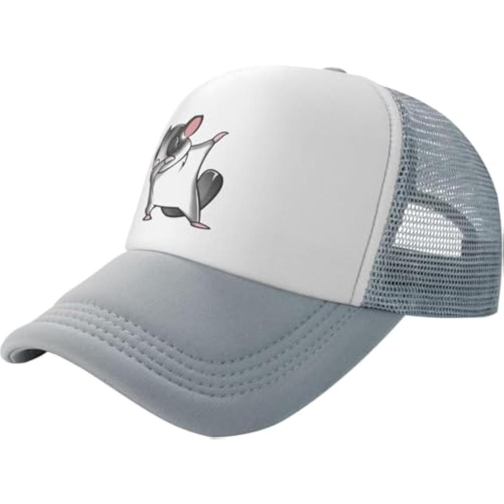 Dabbing Sugar Glider Trucker Hat Polyester Mesh Back Baseball Cap for Outdoor Adults