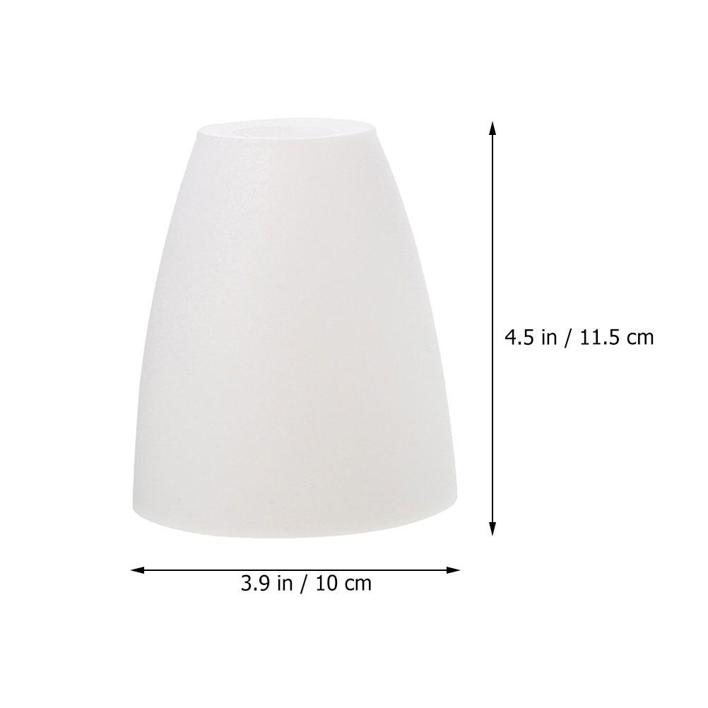 Flat Head Lampshade Simple Style Lamp Cover Minimalist Plastic Decorative Lamp Shade