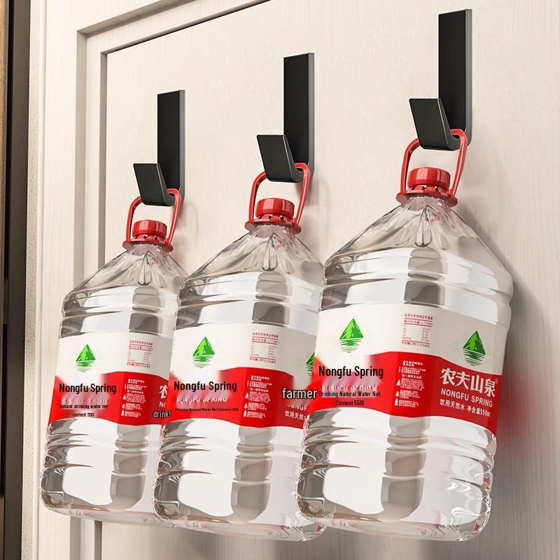 Strong Adhesive Wall Hook - No-Punch, Load-Bearing for Clothes & Hats