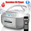 Bluetooth Boombox CD Kaseta Radio FM Taśma Przenośny Odtwarzacz CD Nauka dla Studentów Dysk U MP3 Stereo Odtwarzacz Muzyki