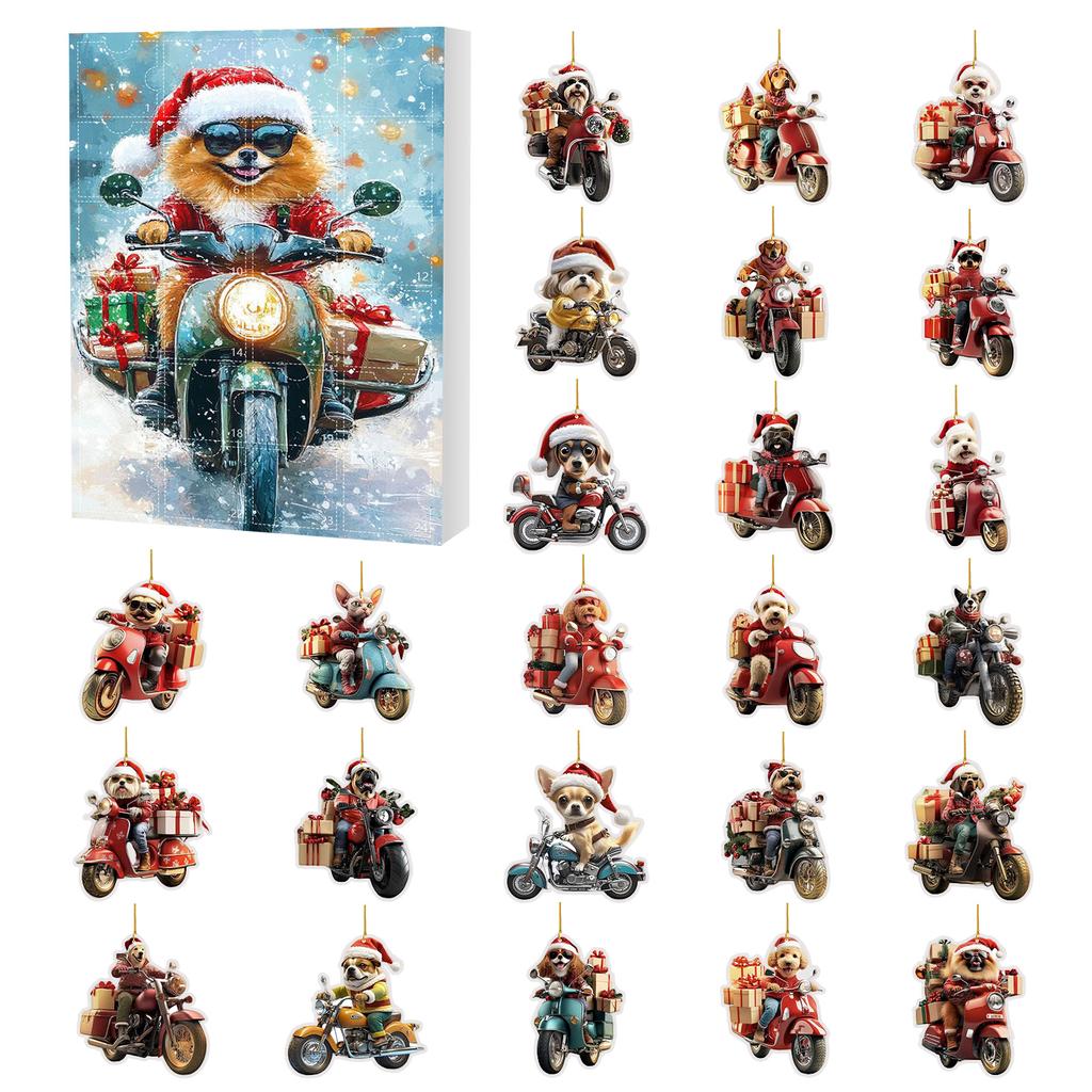 Adventskalender enthält 24 Geschenke, süßer Figuren-Puppen-Adventskalender, Countdown-Kalender mit Überraschungsspielzeug, Sammelfiguren als Geschenk für Kinder