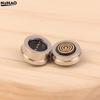 1Set  4Pin Male Female 360 ° Blind Suction Waterproof Magnetic Pogo Pin Connector Spring Loaded DC Signal Transmission Charging