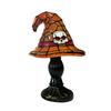Wizard Hat Shape Light Halloween Witch Hat Table Lamp Wizard Hats Night Light for Bedroom Living Room Office Halloween Decor
