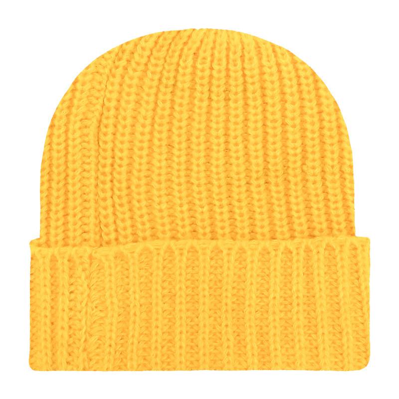 

Knitted Striped Womens Beanie Thickened Warm Coldresistant Snowfield Winter