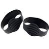 1pair Shoe Lace Band Soccer Silicone Soccer Cleats Lace Bands Football Accessories High Grip Design Elastic Protector Keeps Laces Tied
